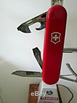 Lg Victorinox'The Original Swiss Army Knife' moving store display