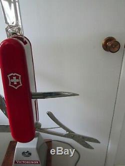 Lg Victorinox'The Original Swiss Army Knife' moving store display