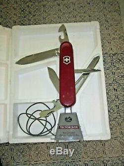 Lg Victorinox'The Original Swiss Army Knife' moving store display