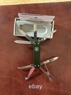 Limited Victorinox Alox Minichamp green 73/100 With Certificate