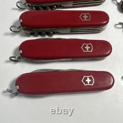 Lot Of 18 Victorinox Wenger Swiss Army Pocket Knives Knife Clean Complete