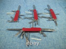 Lot Of 20 Swiss Army Multi-tool Pocket Knives Victorinox Tsa Confiscated L#10
