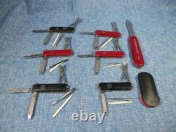 Lot Of 20 Swiss Army Multi-tool Pocket Knives Victorinox Tsa Confiscated L#10