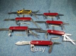 Lot Of 20 Swiss Army Multi-tool Pocket Knives Victorinox Tsa Confiscated L#9
