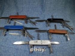 Lot Of 20 Swiss Army Multi-tool Pocket Knives Victorinox Tsa Confiscated L#9