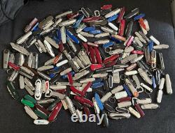 Lot Of 200 Swiss Army Style Pocket Knives