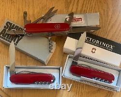 Lot Of 3 Huntsman Swiss Army Knife Never Used In Box #52301 N4