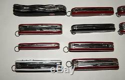 Lot Of 39 Victorinox Swiss Army Knives (1 Is Tiffany & Co. 925 Sterling Silver)