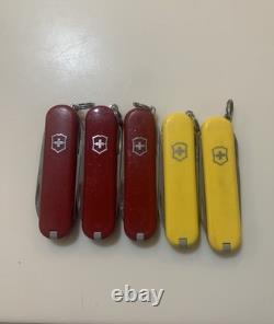 Lot Of 65 Victorinox Classic SD Swiss Army Knives 58mm Various Models Colors
