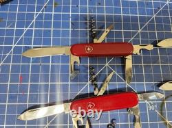 Lot Of 8 Victorinox Officer Suisse Swiss Army Knives Putzmeister Promo