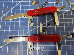 Lot Of 8 Victorinox Officer Suisse Swiss Army Knives Putzmeister Promo