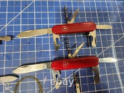 Lot Of 8 Victorinox Officer Suisse Swiss Army Knives Putzmeister Promo