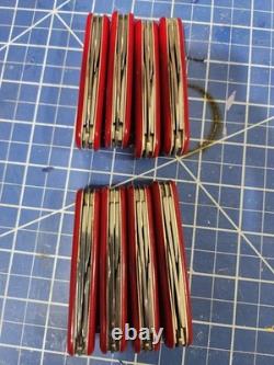 Lot Of 8 Victorinox Officer Suisse Swiss Army Knives Putzmeister Promo