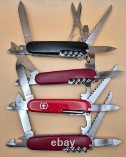 Lot of 10 Victorinox- Swiss Army Knives (SAK) Good Variety (001)