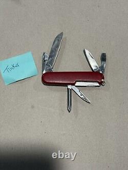 Lot of (11) Victorinox Tinker Swiss Army Pocket Knife (1.4603) Red 91mm