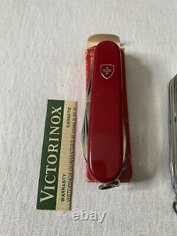 Lot of 12 Swiss Army Knives Victorinox Assorted Pocket Knives