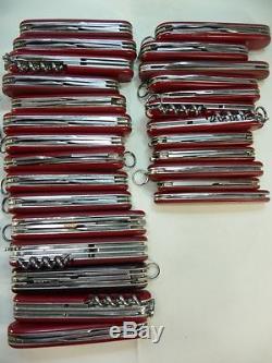 Lot of 131 Victorinox Swiss Army Knives Airport Confiscation 8 Pounds worth