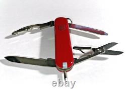 Lot of 2 NEW in Box Victorinox Swiss Army 58mm Knife RED MANAGER 0.6365