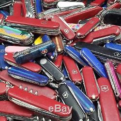 Lot of 200 TSA Confiscated Victorinox Wegner Swiss Army Style Knives FREE SHIPPN