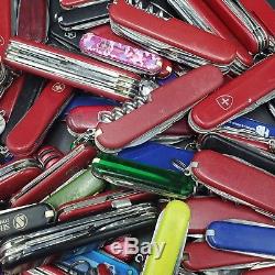 Lot of 200 TSA Confiscated Victorinox Wegner Swiss Army Style Knives FREE SHIPPN