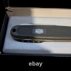 MAUSER VICTORINOX Switzerland Model Swiss Army Knife 3-Blade Rostfrei Rare New