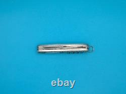 MINT Victorinox Spartan Eagle Swiss Army Knife Stainless Steel Handle! RARE