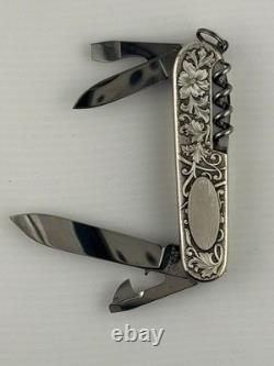 MINT Victorinox Statue of Liberty Carved Stainless Swiss Army Knife Spartan