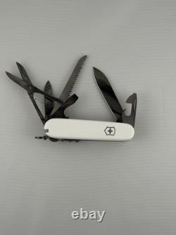 MINT White Victorinox Swiss Army Knife Lot of 5 Knives