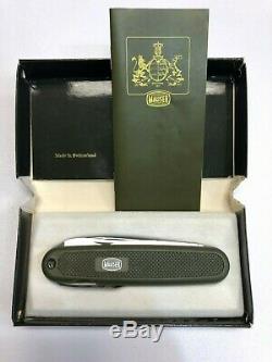 Mauser Victorinox Swiss Army Knife Green Handle With Blade Guard/Paperwork/Box