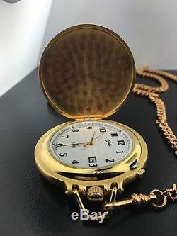 Men's yellow Belair pocketwatch with date with detachable Swiss army knife