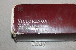 Mib Rare Victorinox Officer Suisse Rostfrei Survival Swiss Army Knife 26+ Tools
