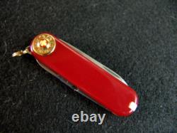 Michel Jordi-victorinox-rare Limited Edtn-custom Leather Pouch-swiss Army Knife