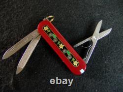 Michel Jordi-victorinox-rare Limited Edtn-custom Leather Pouch-swiss Army Knife