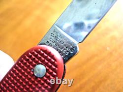 Mint Vintage SWISS ARMY VICTORINOX ALOX ELINOX 93mm 4 Blade Pocket Knife