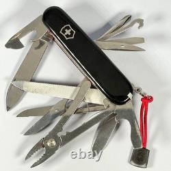 Modified Victorinox Mechanic/Pliers File Philips/Plus scales/Red Liner-Landyard