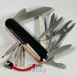 Modified Victorinox Mechanic/Pliers File Philips/Plus scales/Red Liner-Landyard