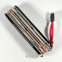 Modified Victorinox Mechanic/Pliers File Philips/Plus scales/Red Liner-Landyard