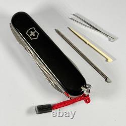 Modified Victorinox Mechanic/Pliers File Philips/Plus scales/Red Liner-Landyard