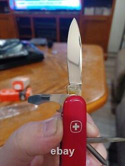 N. O. S. Vintage Wenger Model # 751 3 layer NIB 85mm. Swiss Army Knife Circa 1975