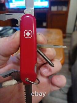 N. O. S. Vintage Wenger Model # 751 3 layer NIB 85mm. Swiss Army Knife Circa 1975