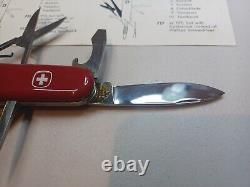 N. O. S! Vintage Wenger Model # 772, 3 Layer Swiss Army Knife 85mm. Circa 1975