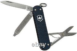 NEW 2015 Alox Steel Blue Victorinox Classic Swiss Army Knife Rare