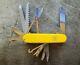 NEW! Discontinued Yellow Victorinox 91mm Master Craftsman Swiss Army Knife 91mm