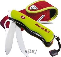 NEW VICTORINOX SWISS ARMY RESCUE TOOL With POUCH KNIFE SWISS MADE 35590
