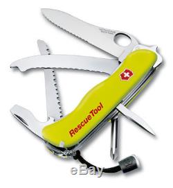NEW VICTORINOX SWISS ARMY RESCUE TOOL With POUCH KNIFE SWISS MADE 35590