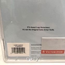 NEW Victorinox Cadet Copper Swiss Army Knife Metal Factory Sealed NEW Victorinox Cadet Copper Swiss Army Knife Metal Factory Sealed