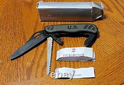 NEW Victorinox Swiss Army US Soldier Combat Knife NEW, scuffed box
