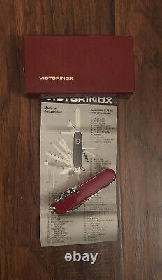 NIB Victorinox Champion Swiss Army Knife 1.5793 Multitool Vintage