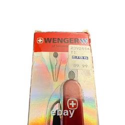 NIP Wenger PocketGrip Multi Tool with Pliers Swiss Army Knife & Pouch Box