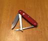 NOS Vintage Victorinox Alox Sailor Swiss Army Knife Red with Old Cross NIB